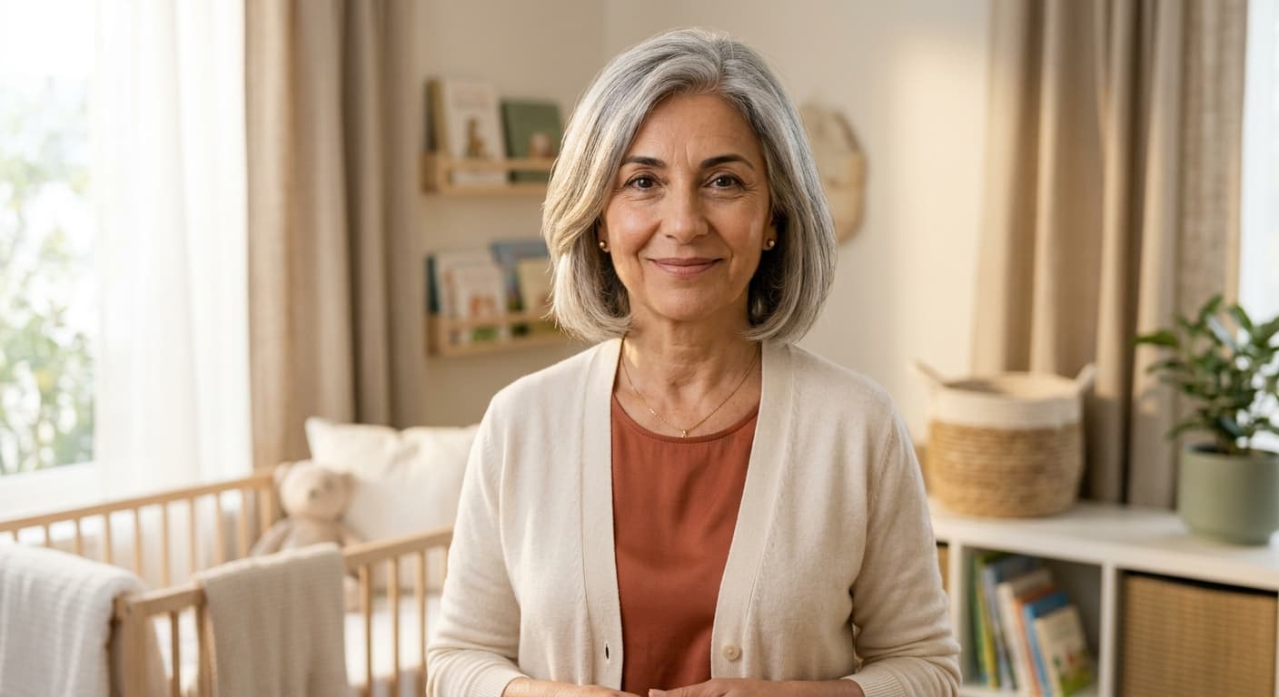 Portrait of Madrina, the face of the AI sleep coach